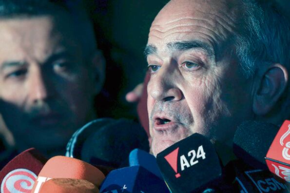 El juez de Avellaneda Luis Carzoglio lleva la causa contra Moyano.