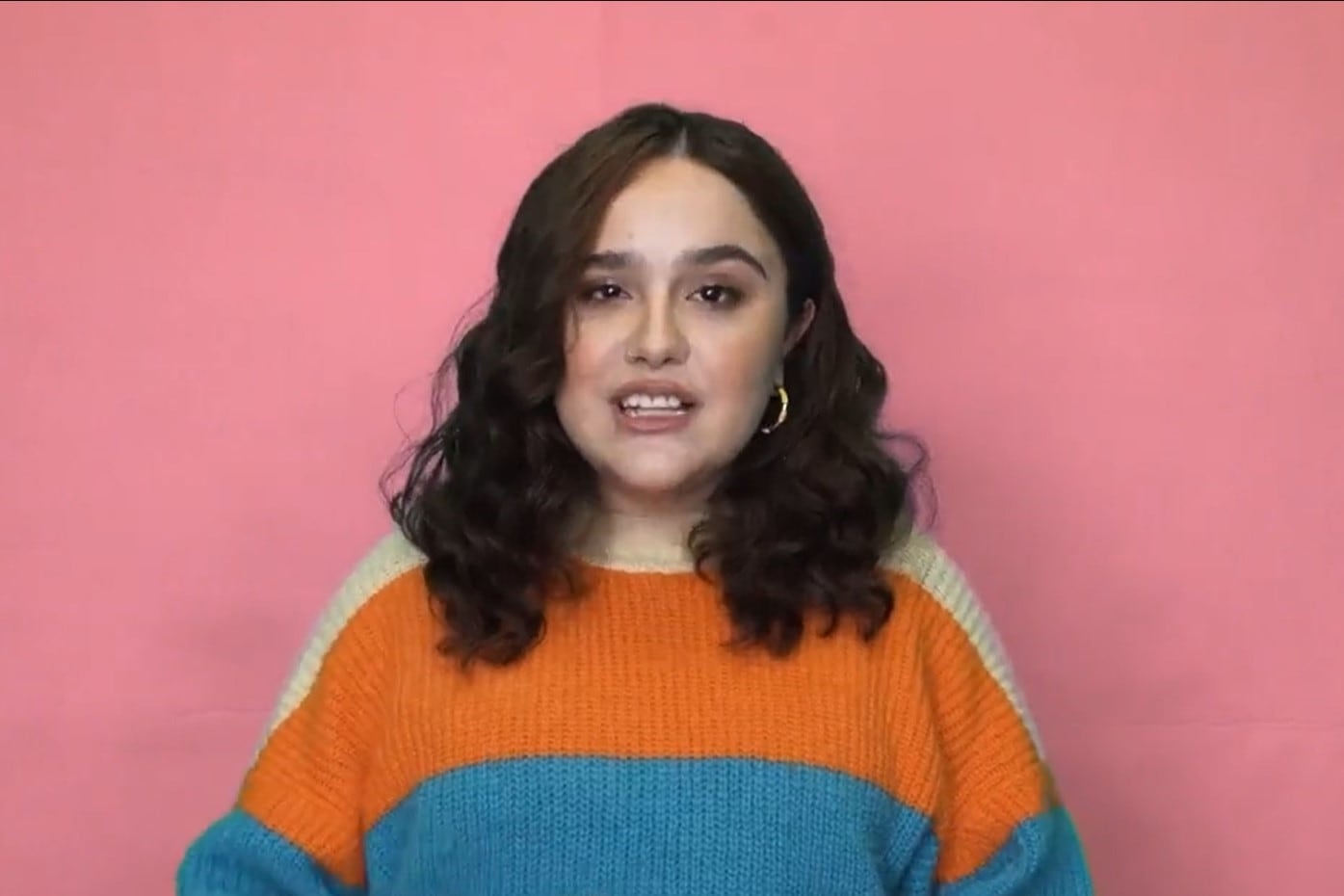 Ofelia Fernández presentó un proyecto para mejorar las viandas de los colegios de la Ciudad de Buenos Aires. Imagen: captura de video.