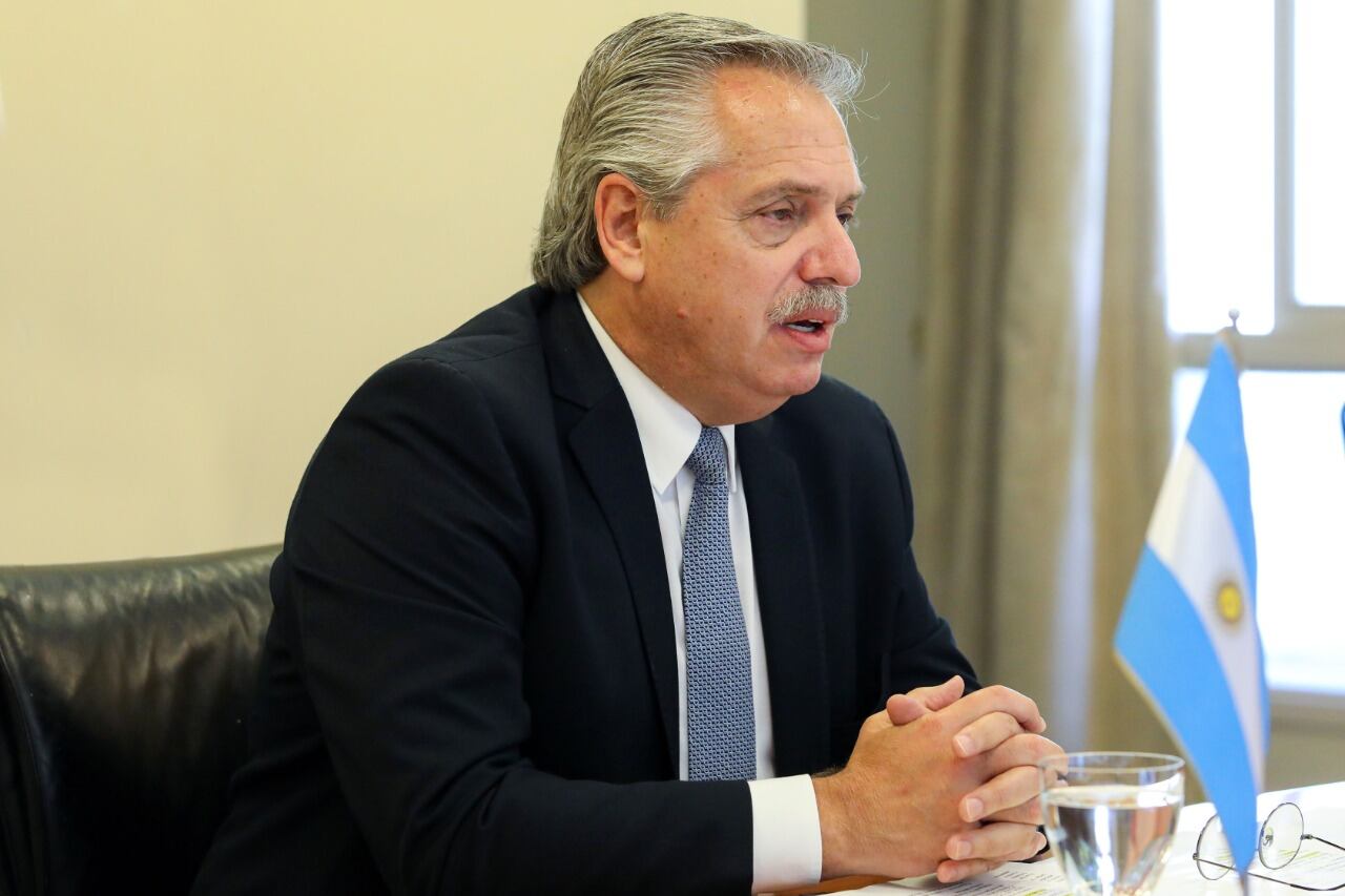 “Recibí con gratitud su apoyo al proyecto político que nos une”, destacó el jefe de Estado. 