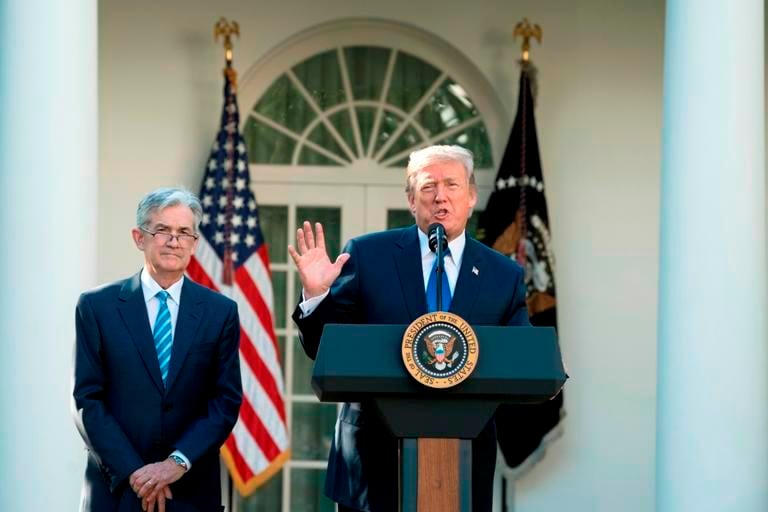 Trump presentó en la Casa Blanca a Jerome Powell, su hombre para la Reserva Federal.