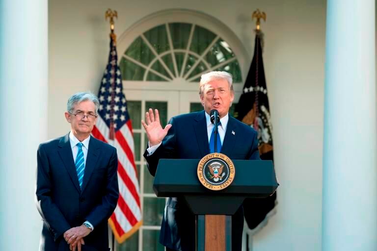 Trump presentó en la Casa Blanca a Jerome Powell, su hombre para la Reserva Federal.