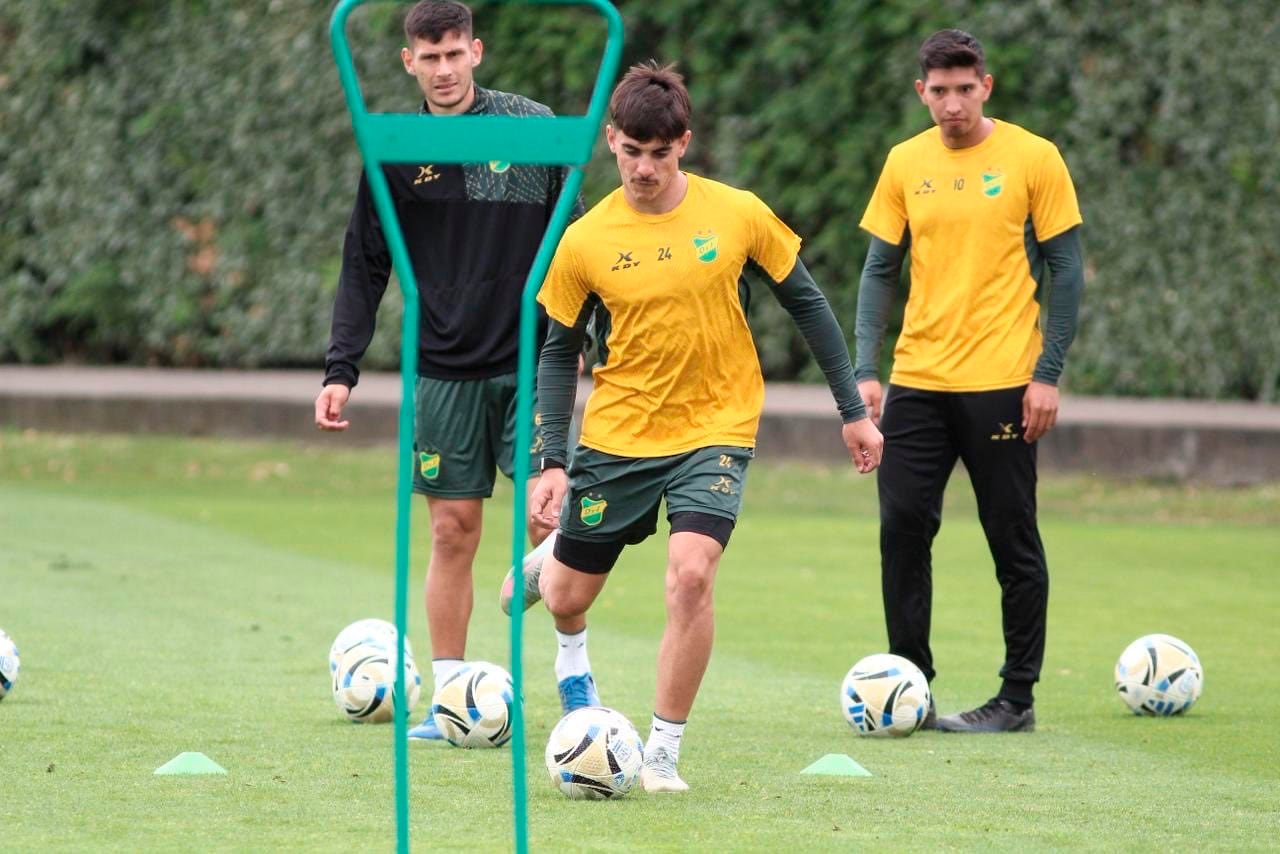 Ultima práctica de Defensa antes de viajar a Santa Fe