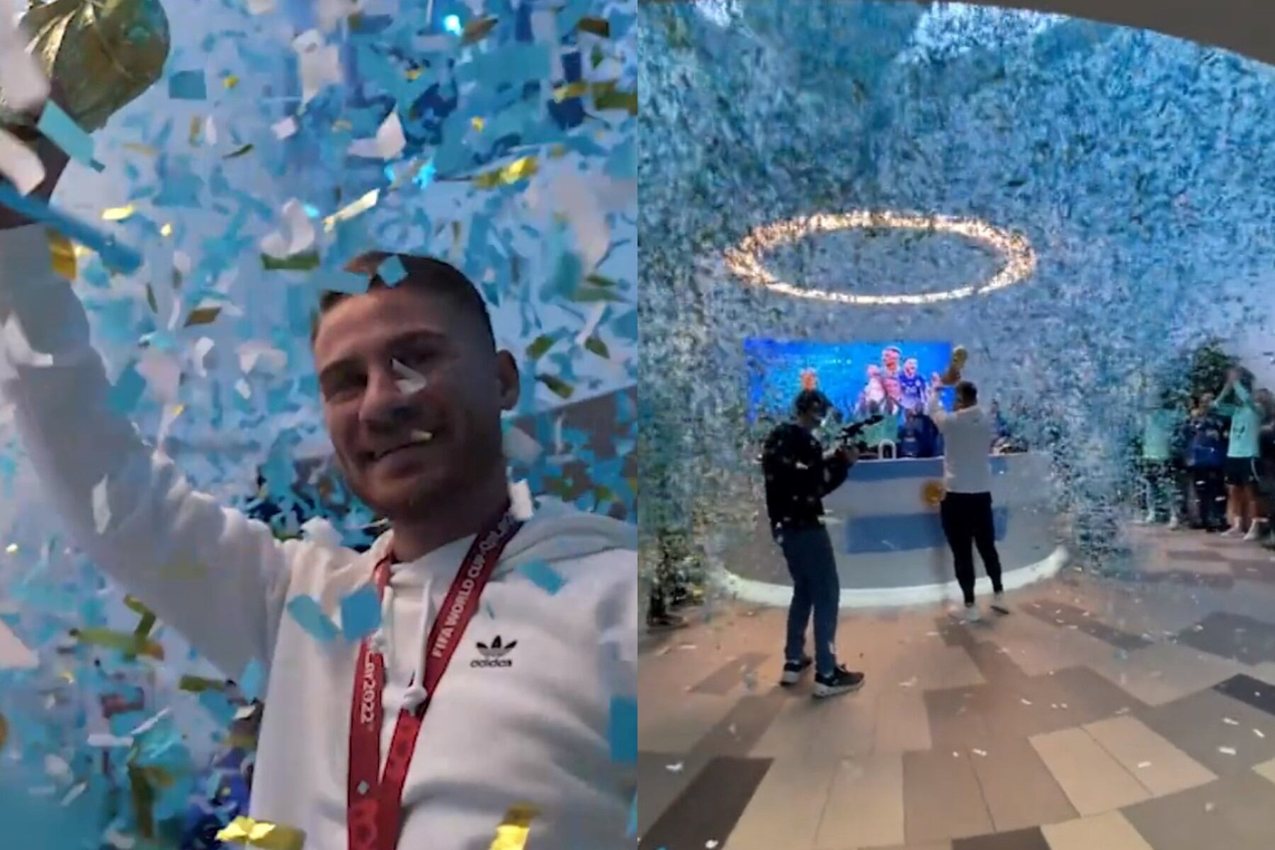  Alexis Mac Allister fue recibido con una ovación en su regreso al Brighton & Hove Albio. Imagen: captura de video. 