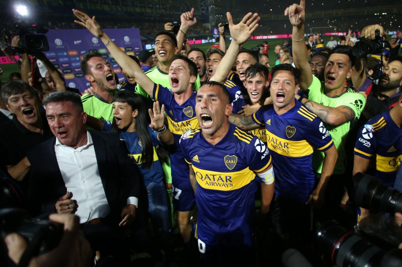 Boca fue el campeón de la última Superliga, en marzo pasado.