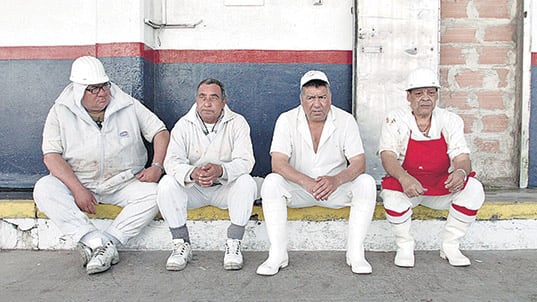 El frigorífico Subpga, convertido en cooperativa por sus trabajadores.