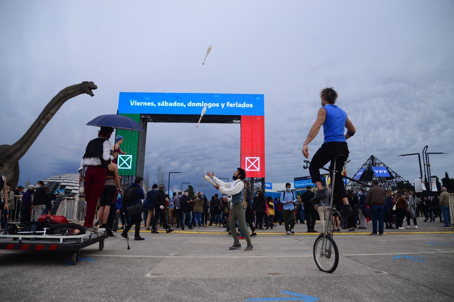 Tecnópolis vuelve a ser lo que siempre fue, después de la emergencia pandémica.
