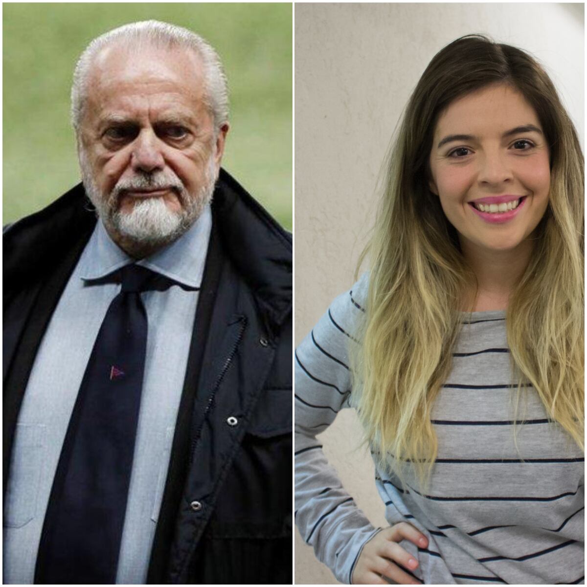 De Laurentiis y Dalma Maradona, enfrentados. 
