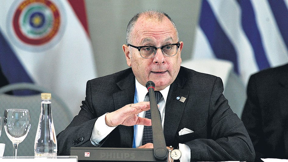 El canciller Jorge Faurie adelantó la postura de Macri ayer en rueda de prensa en Mendoza.