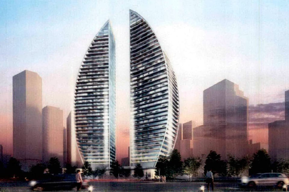 Las torres diseñadas por los arquitectos de Coto.