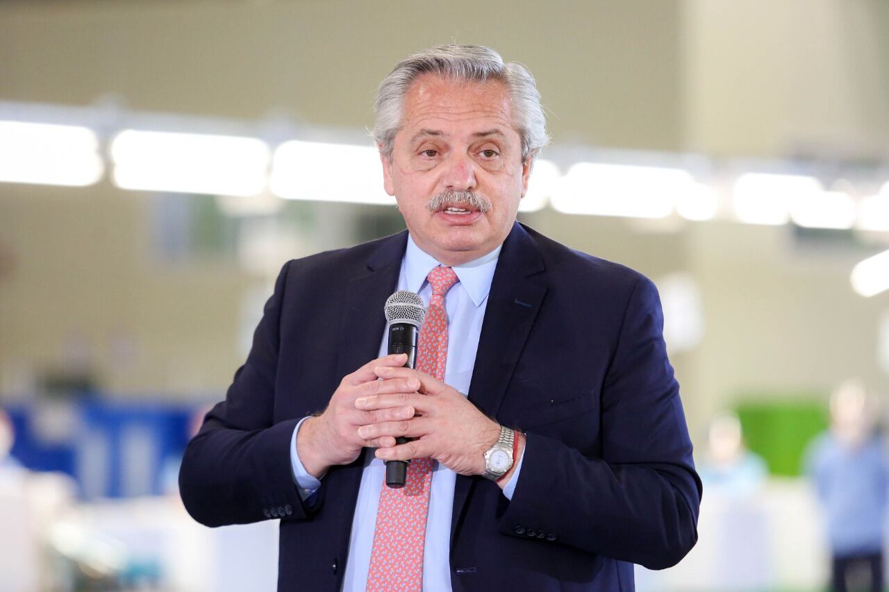El presidente Alberto Fernández se mostró más punzante en sus críticas a la oposición macrista.