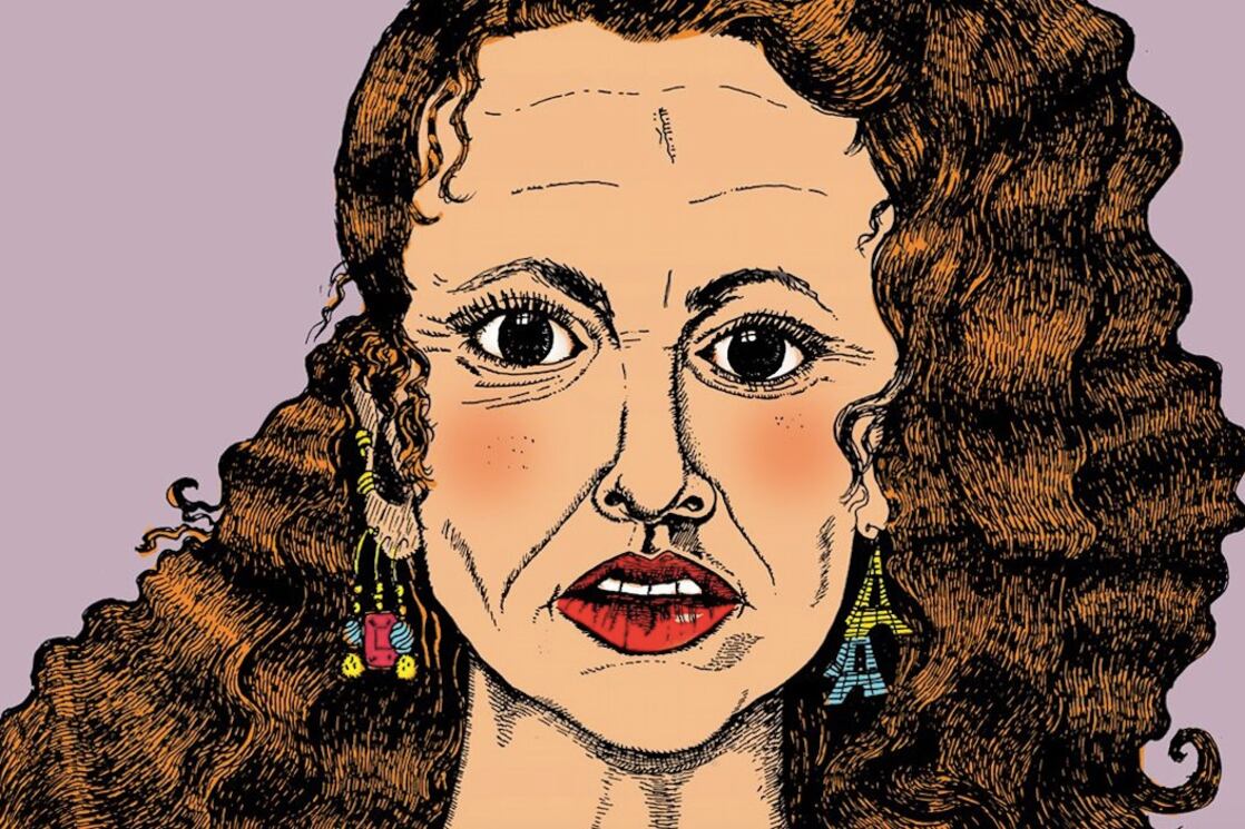 Autorretrato de Aline Kominsky