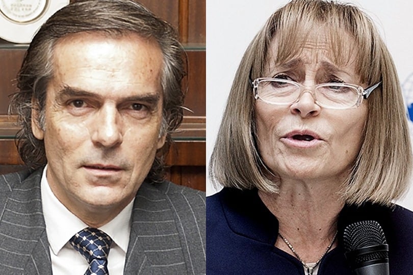 El Juez Hornos y la jueza Ledesma