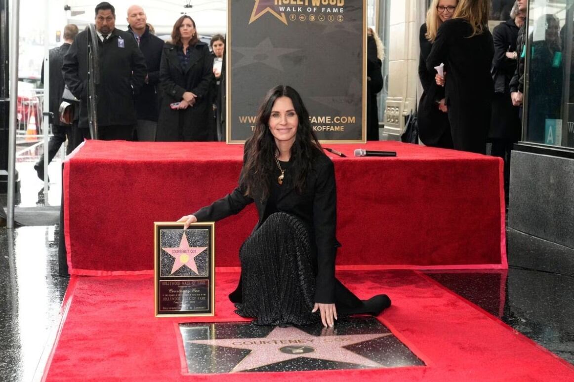 Cox descubrió su estrella a fines de febrero pasado. (Foto: AFP)