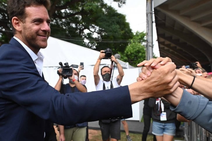 Del Potro recibió mucho cariño durante la disputa del US Open en Flushing Meadows