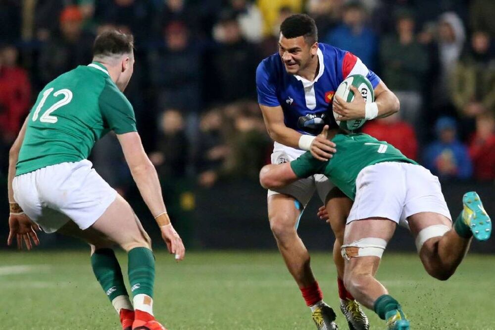 Francia se anotó un gran triunfo ante Irlanda