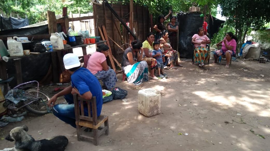 Miembros de la comunidad La Mora