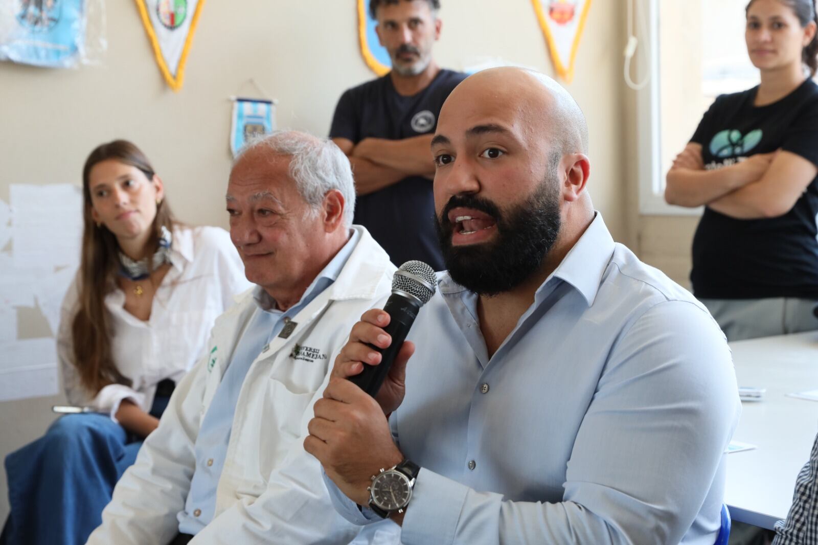 Felipe Vega Terra, José María del Corral y Priscila Vitale