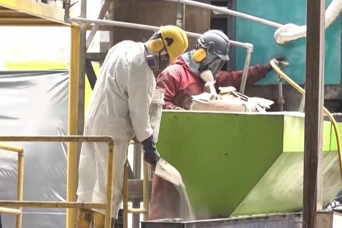 El encapsulamiento resulta cuatro veces más rápido que incinerar la droga (Foto: Captura CNN).