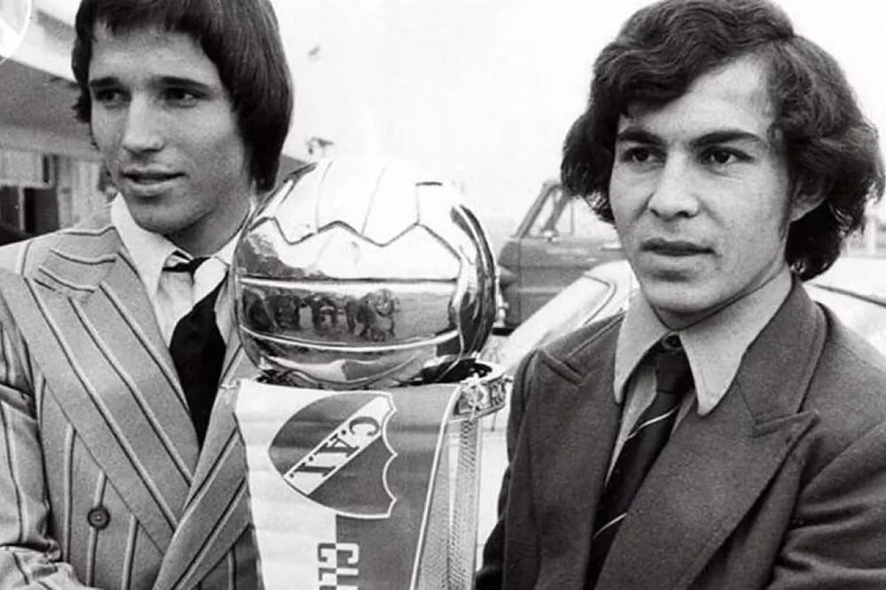 Bertoni y Bochini, las estrellas de aquella consagracion