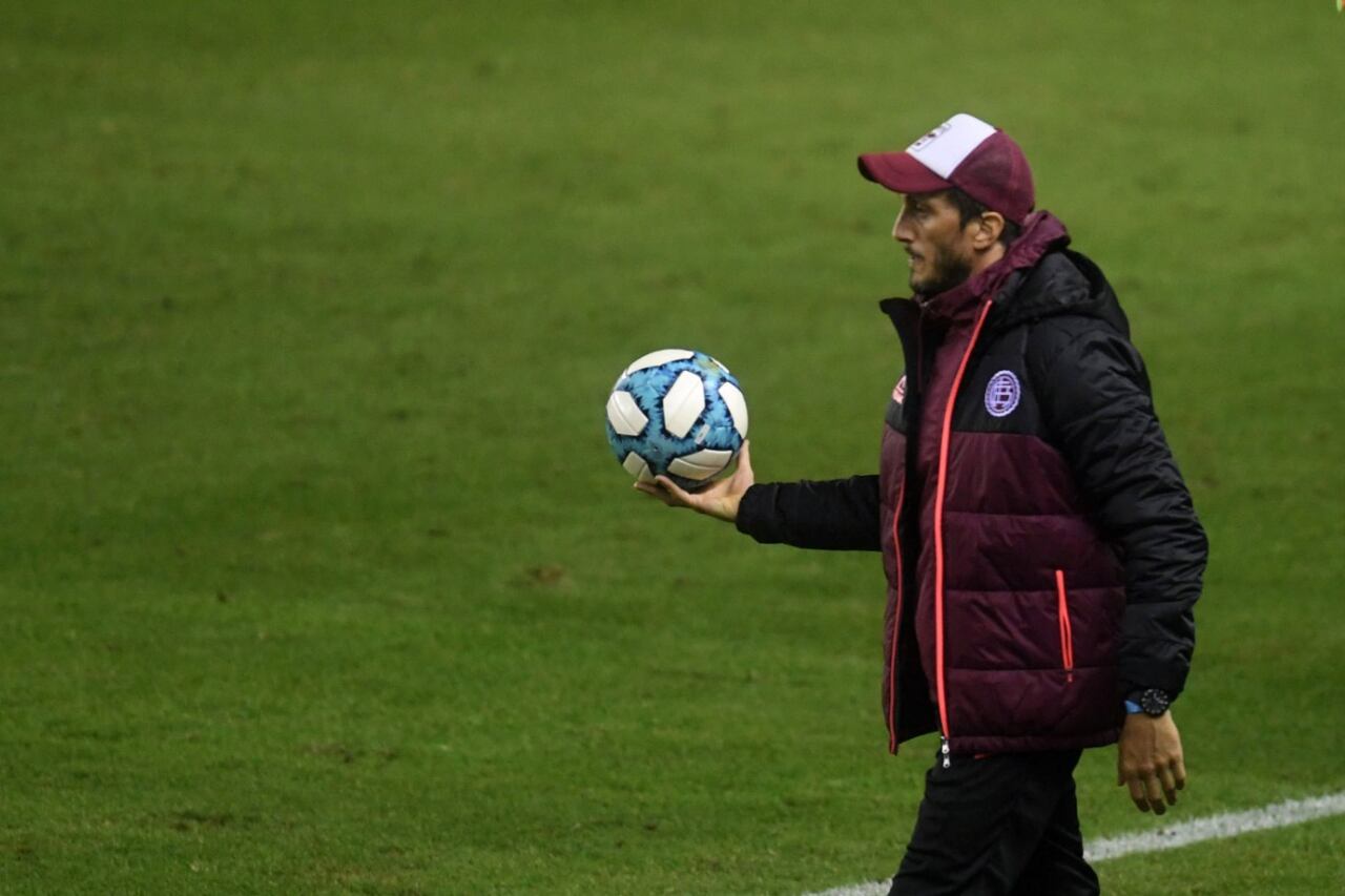 Luis Zubeldía, DT de Lanús.