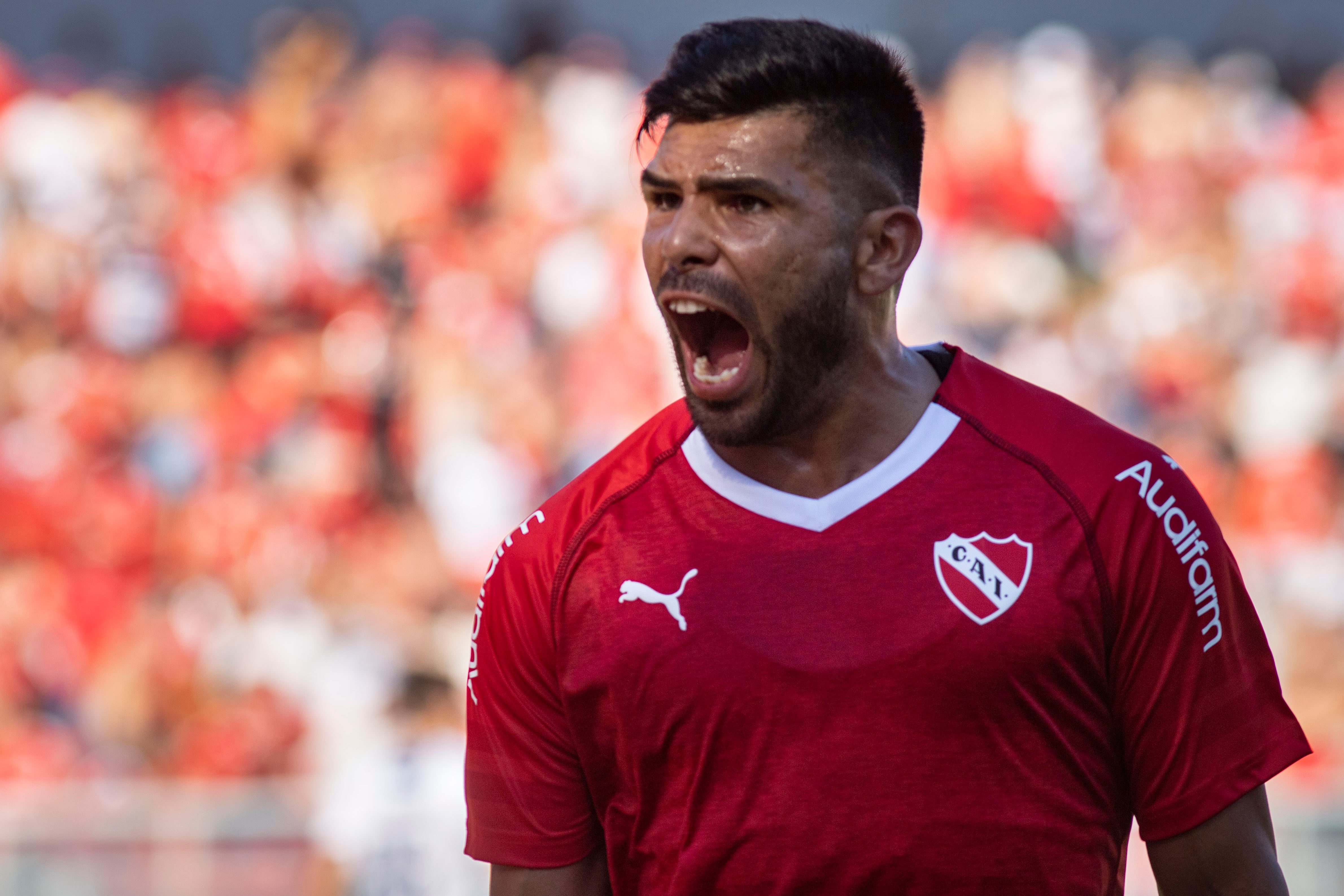 Silvio Romero, goleador de Independiente.
