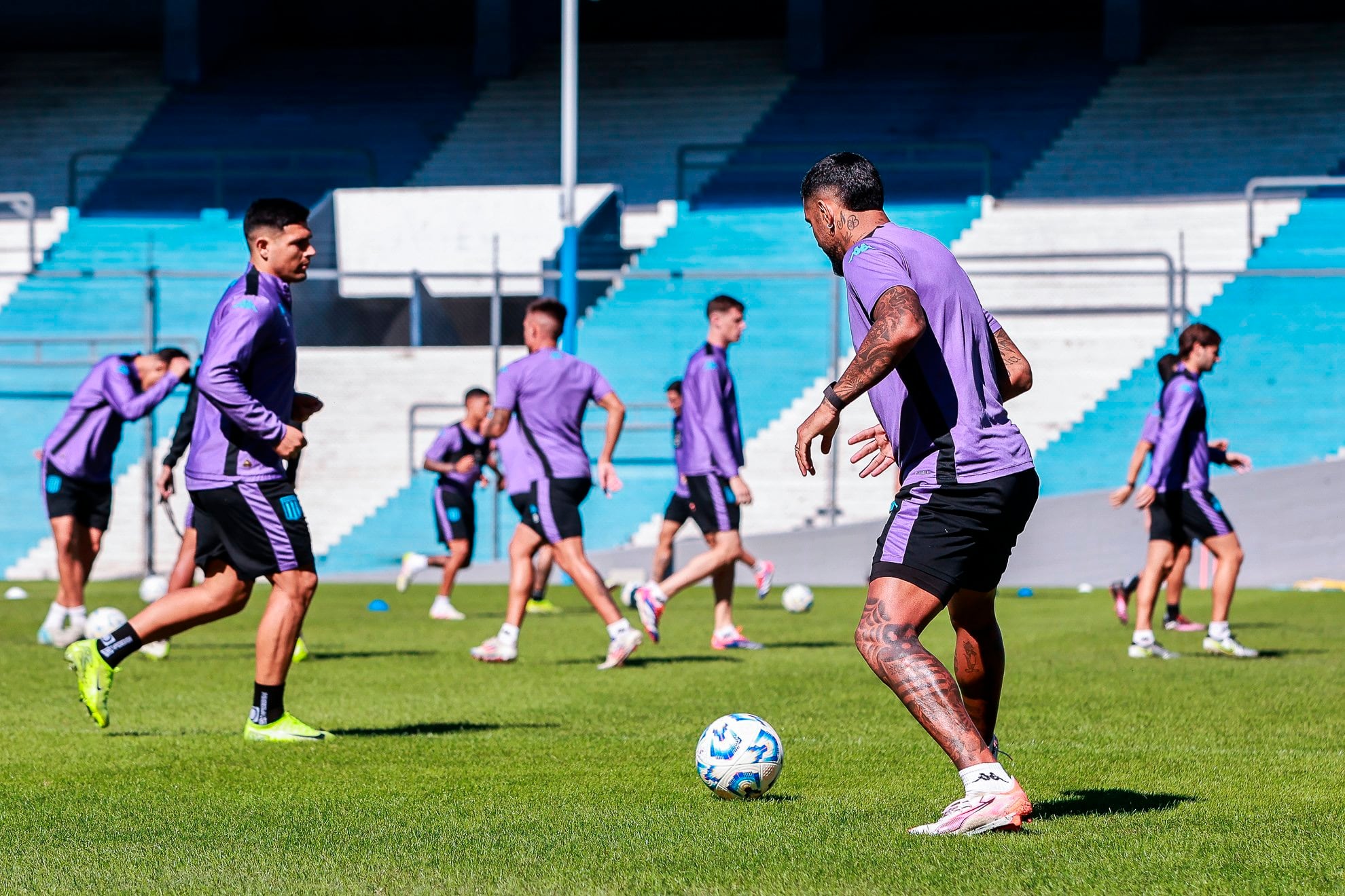 Ultimo entrenamiento de la Academia