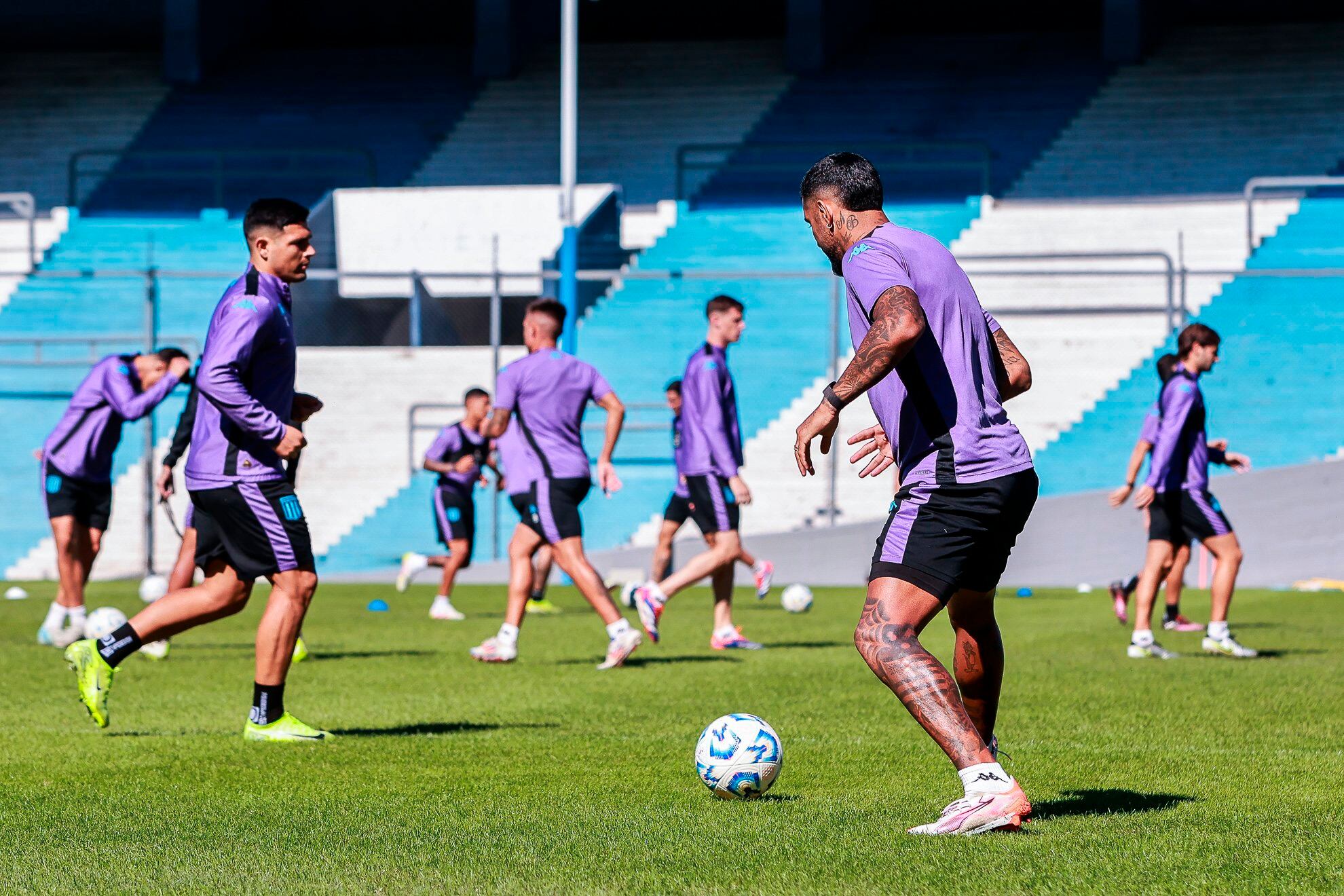 Ultimo entrenamiento de la Academia
