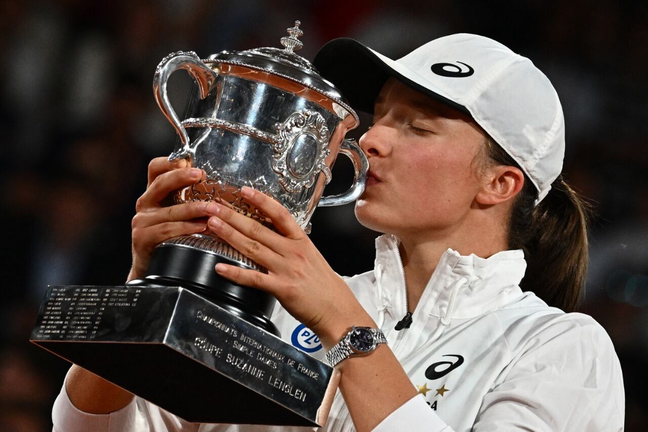 Swiatek lleva un invicto de 35 partidos en lo que va del año