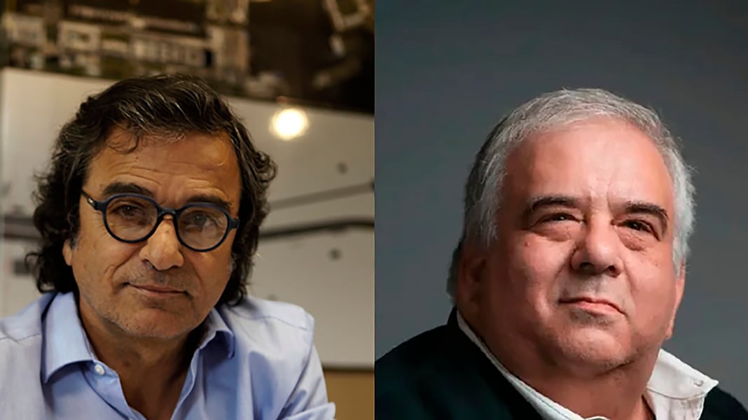 Carlos Frugoni (izquierda) y Paolo Marino.