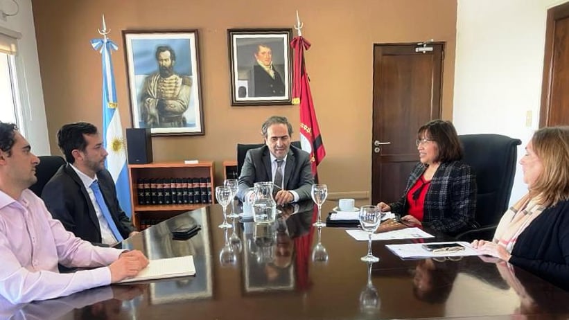 Saravia, Rivero, García Castiella, Alvarez y Buabse. 