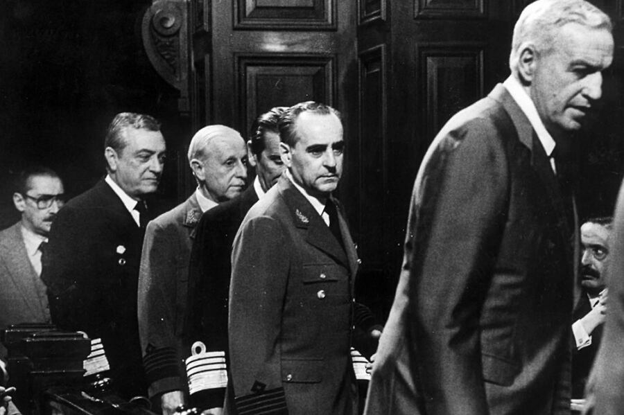 El histórico Juicio a las Juntas.