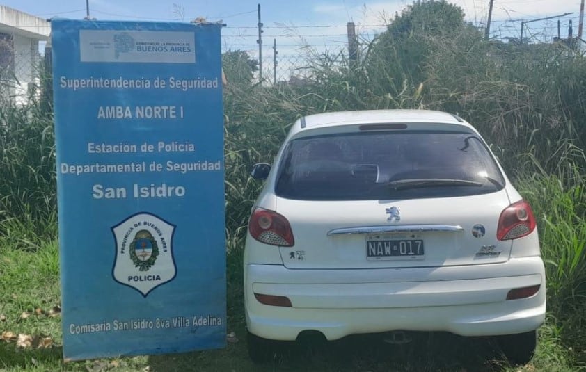 El implicado es Alan Cañete, quien le habría prestado el auto para cometer el robo