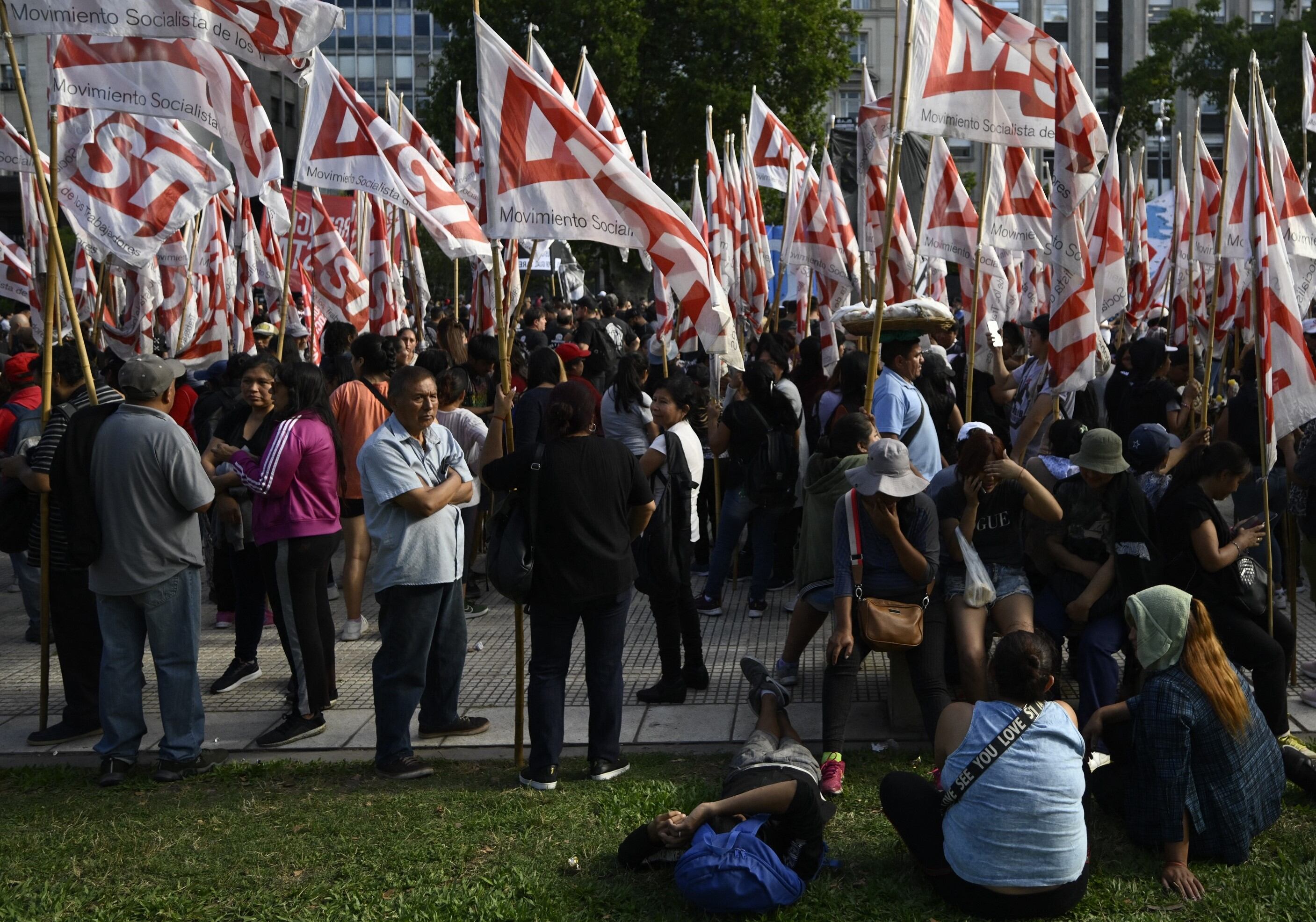 De las 14 agrupaciones mencionadas en el comunicado del ministerio de Seguridad, solo una admitió su participación en la marcha