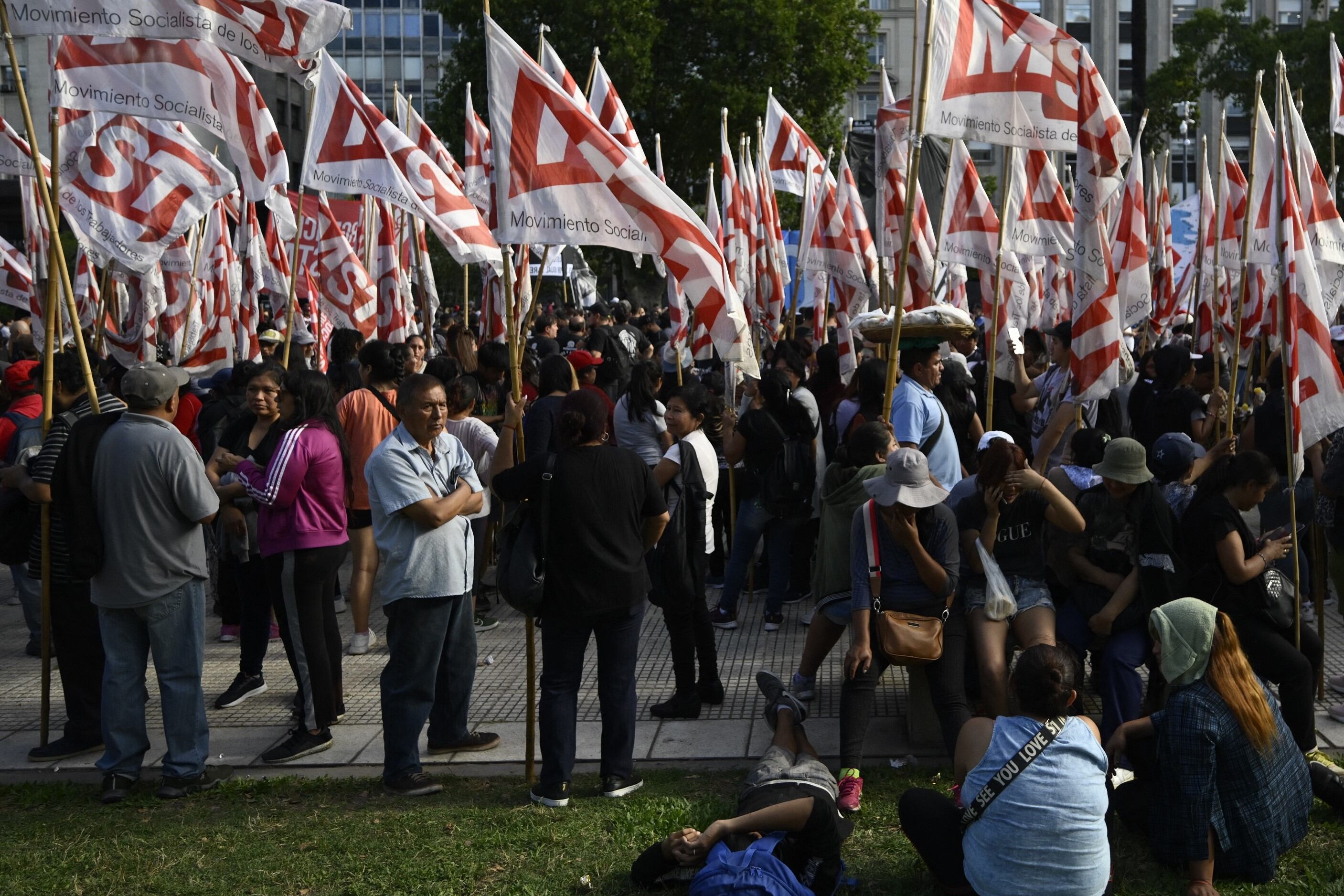 De las 14 agrupaciones mencionadas en el comunicado del ministerio de Seguridad, solo una admitió su participación en la marcha