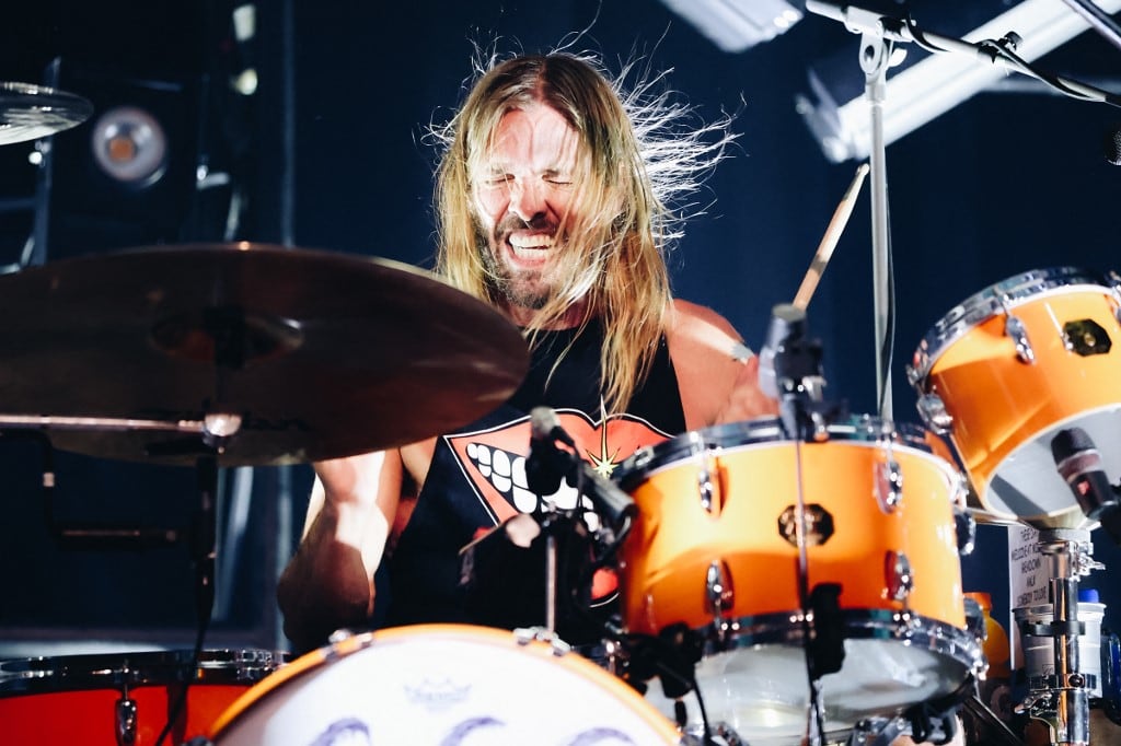 Taylor Hawkins, el baterista de Foo Fighters.