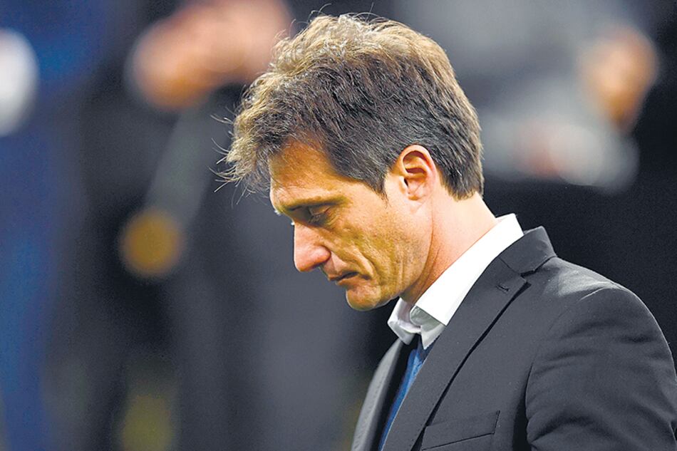 Guillermo Barros Schelotto vivió su hora más difícil como técnico de Boca en el estadio del Real Madrid.
