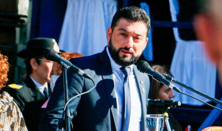 Miguel Zárate, ministro de Seguridad, Justicia y DDHH. 