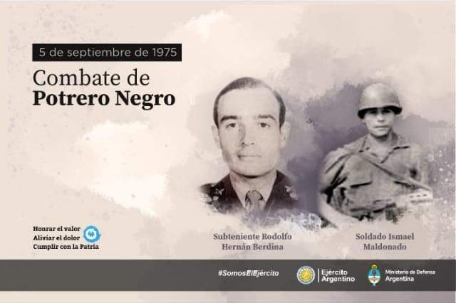 Sin hacer referencia a los delitos de lesa humanidad que cometió la fuerza en el Operativo Independencia, el Ejército argentino reivindicó a efectivos que murieron “en cumplimiento del deber militar”.