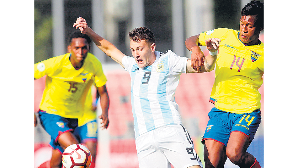 La Sub 20 no podrá contar con Balerdi, desafectado por un corte en la boca.