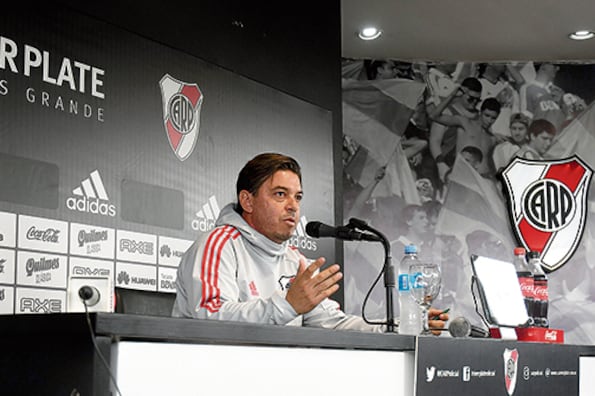 “A veces hacés méritos para ganar y no se puede”, dijo Gallardo.