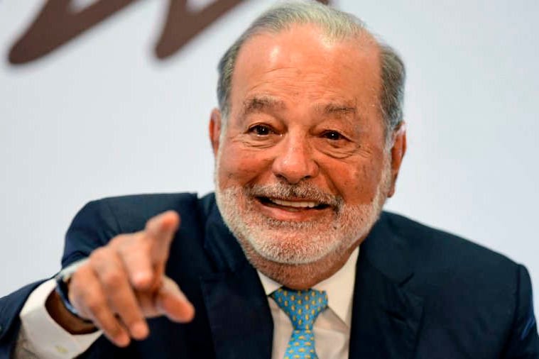 Carlos Slim, imágen de archivo. 