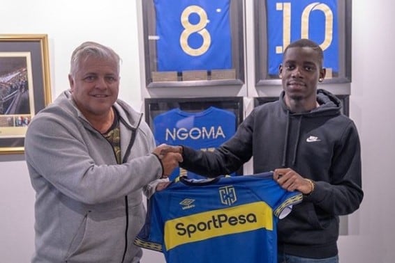 Bernio Verhagen, presentado como fichaje estrella del Cape Town City de Sudáfrica