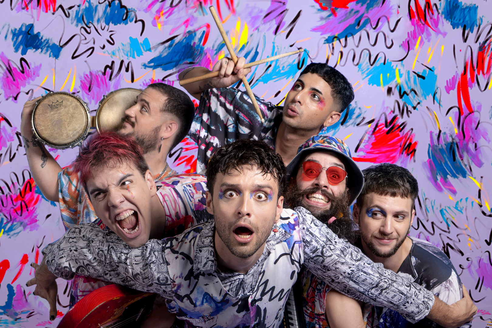 Alan Sutton y las Criaturitas de la Ansiedad se presentan en el Buena Vibra