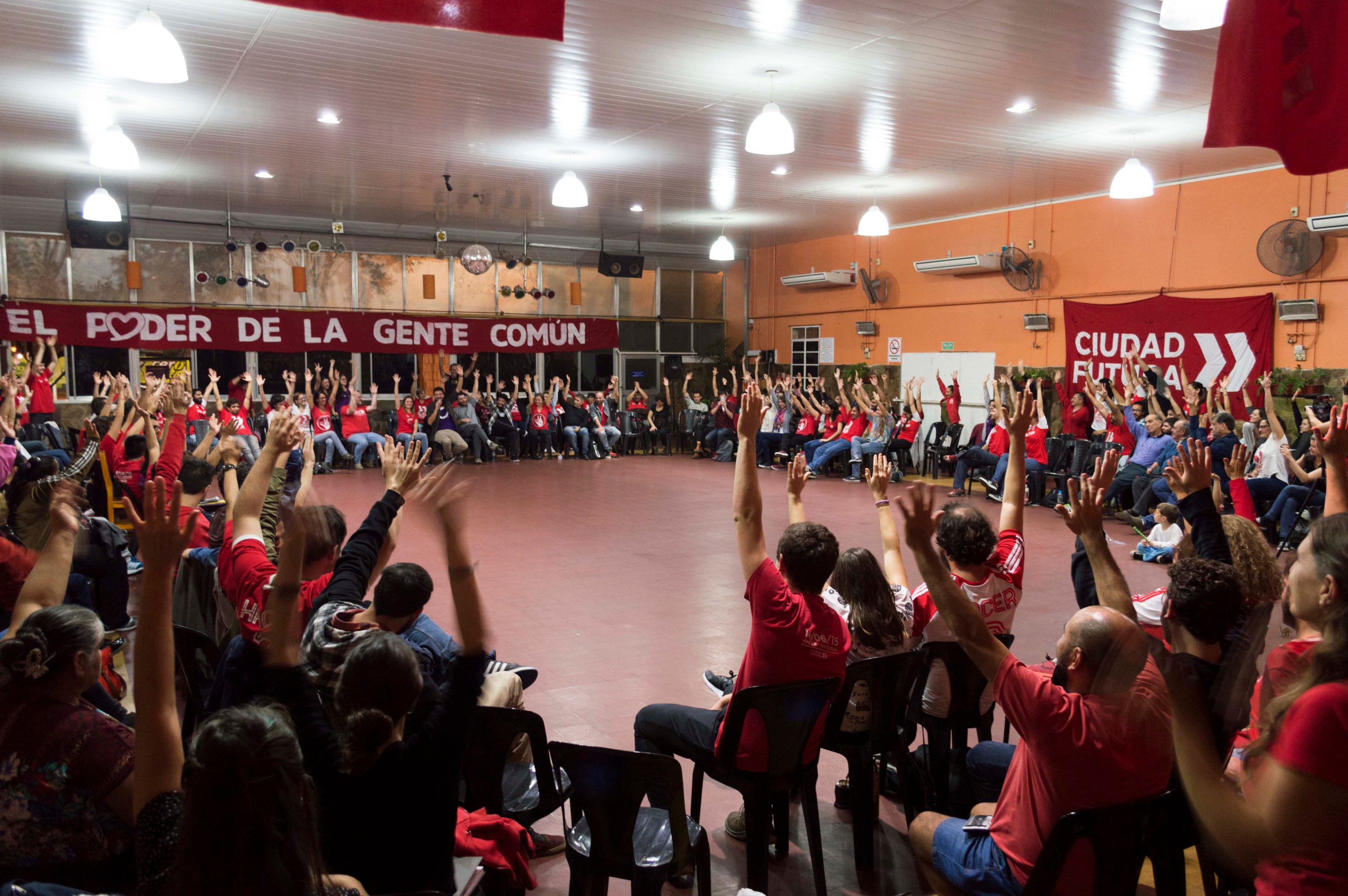 Un plenario de Ciudad Futura decidía anoche los pasos a seguir para competir en Diputados.