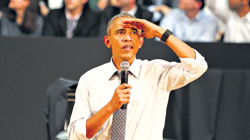 El ex presidente Barack Obama dijo que no se puede solucionar todo con tanques y aviones.