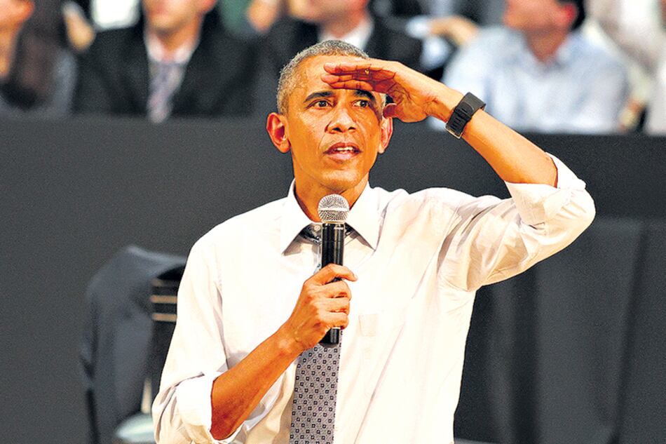 El ex presidente Barack Obama dijo que no se puede solucionar todo con tanques y aviones.