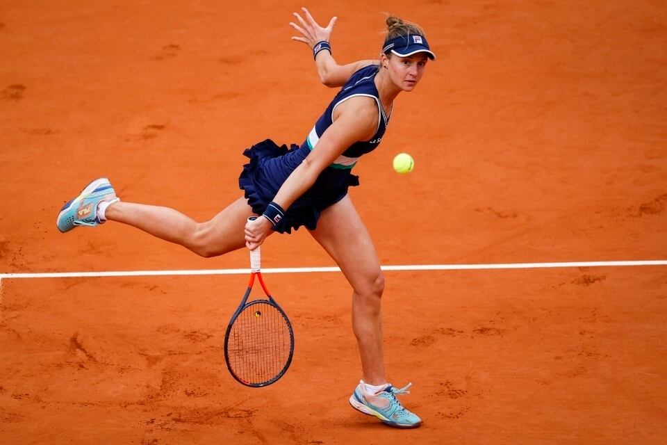 Nadia Podoroska, mejor raqueta argentina.