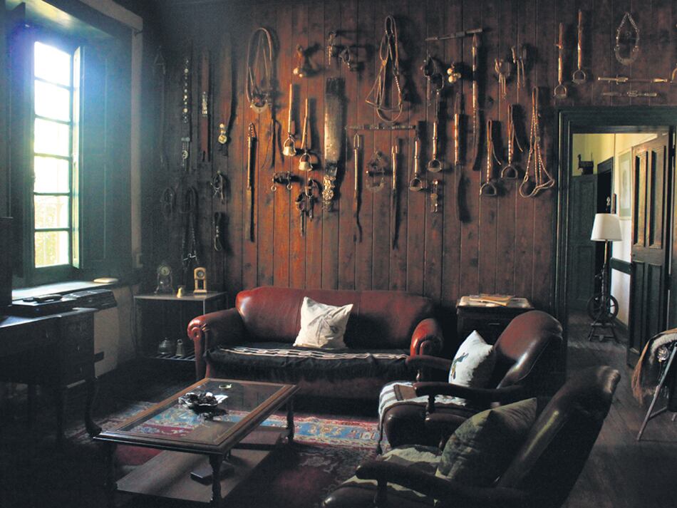 La estancia Santa Ana, a medio camino entre Coronel Suárez y Sierra de la Ventana.