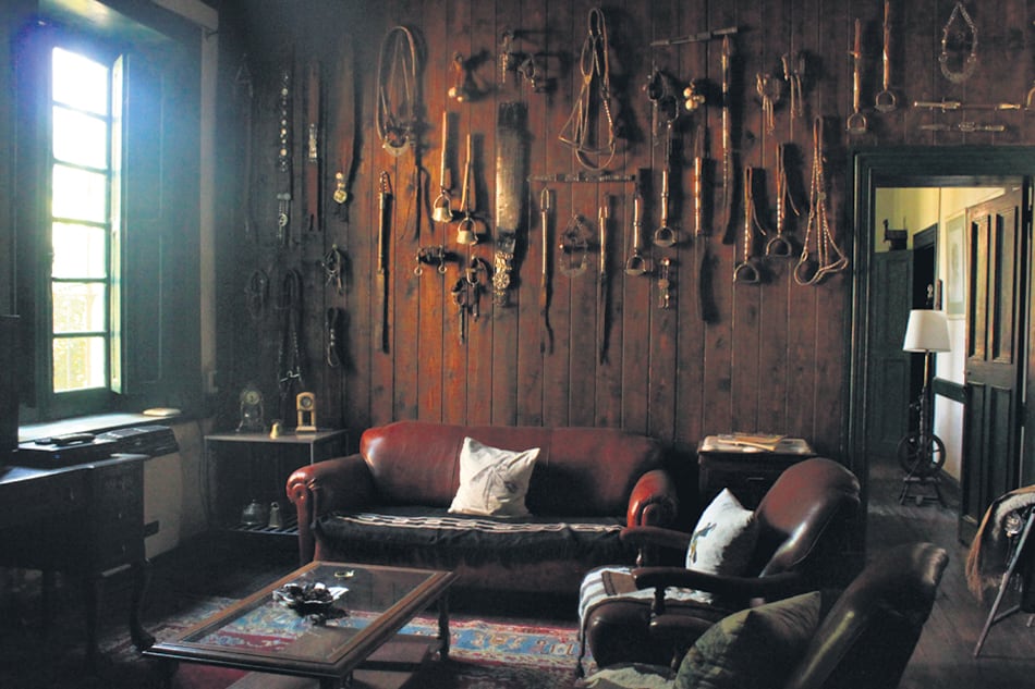 La estancia Santa Ana, a medio camino entre Coronel Suárez y Sierra de la Ventana.