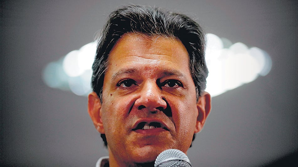 Haddad dijo que presentará su denuncia sobre las noticias falsas ante la Justicia.